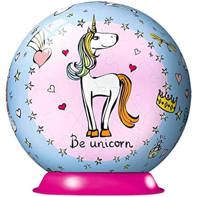 3D PUZZLE 11841 0 PUZZLE UNICORN, YELLOW - Image 2